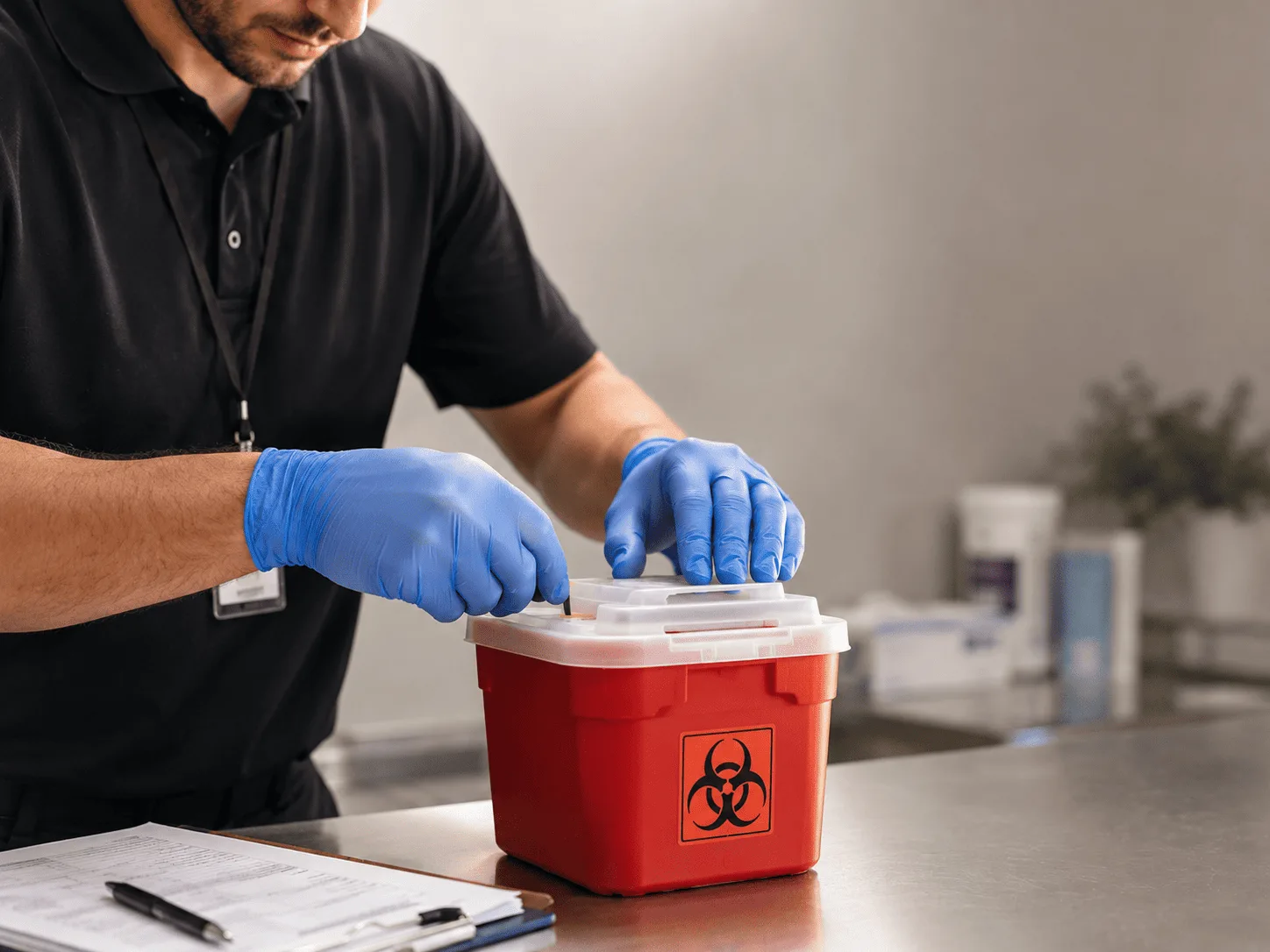 Why choose Sharps Waste Disposal in Vendor, AR